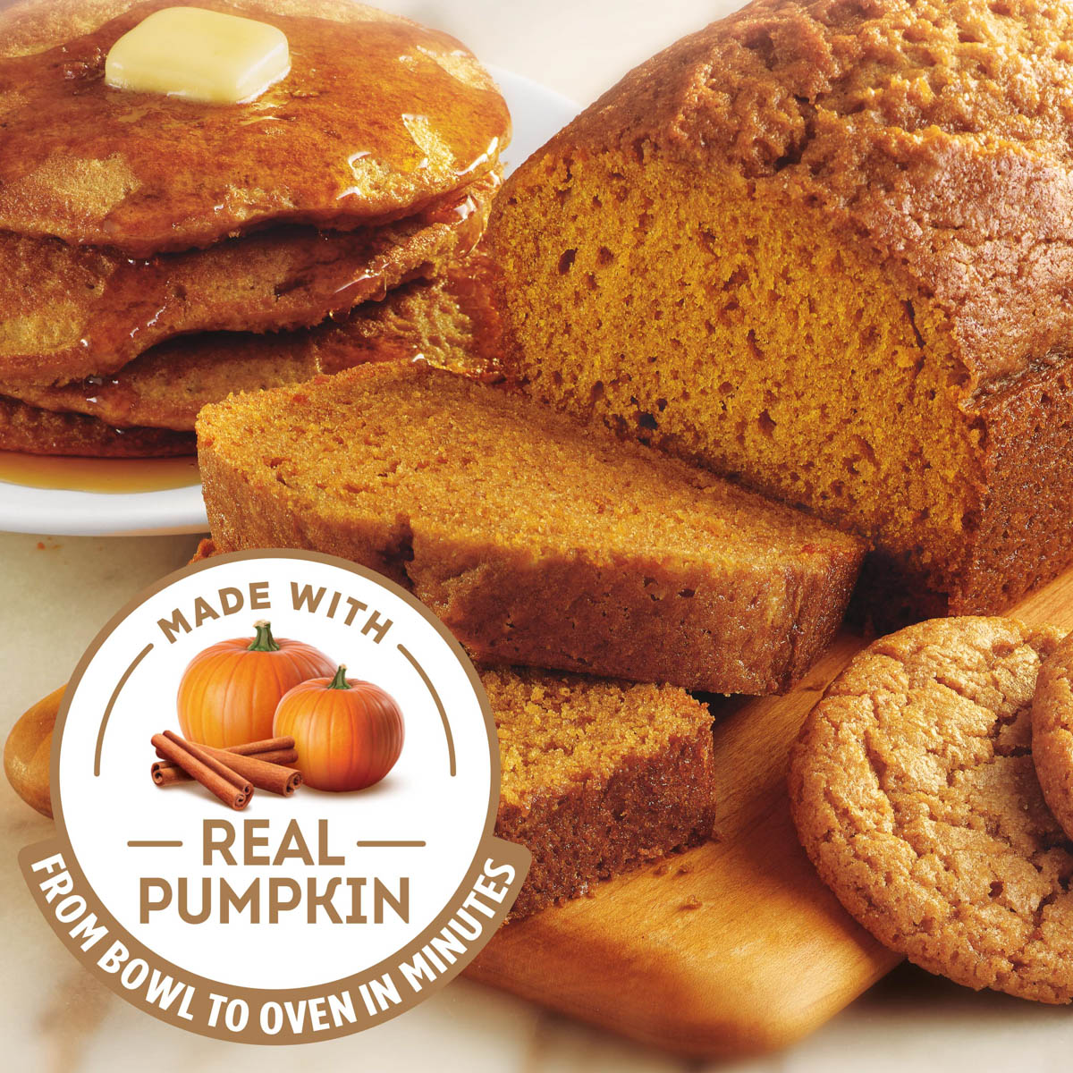 Pumpkin Spice Quick Bread Mix | Krusteaz