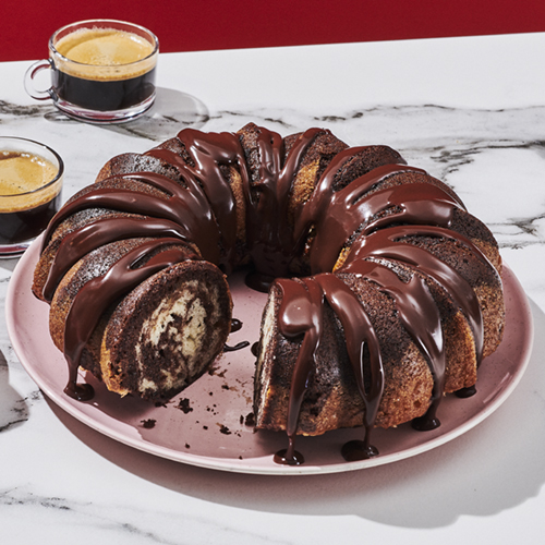 Marble bundt cake