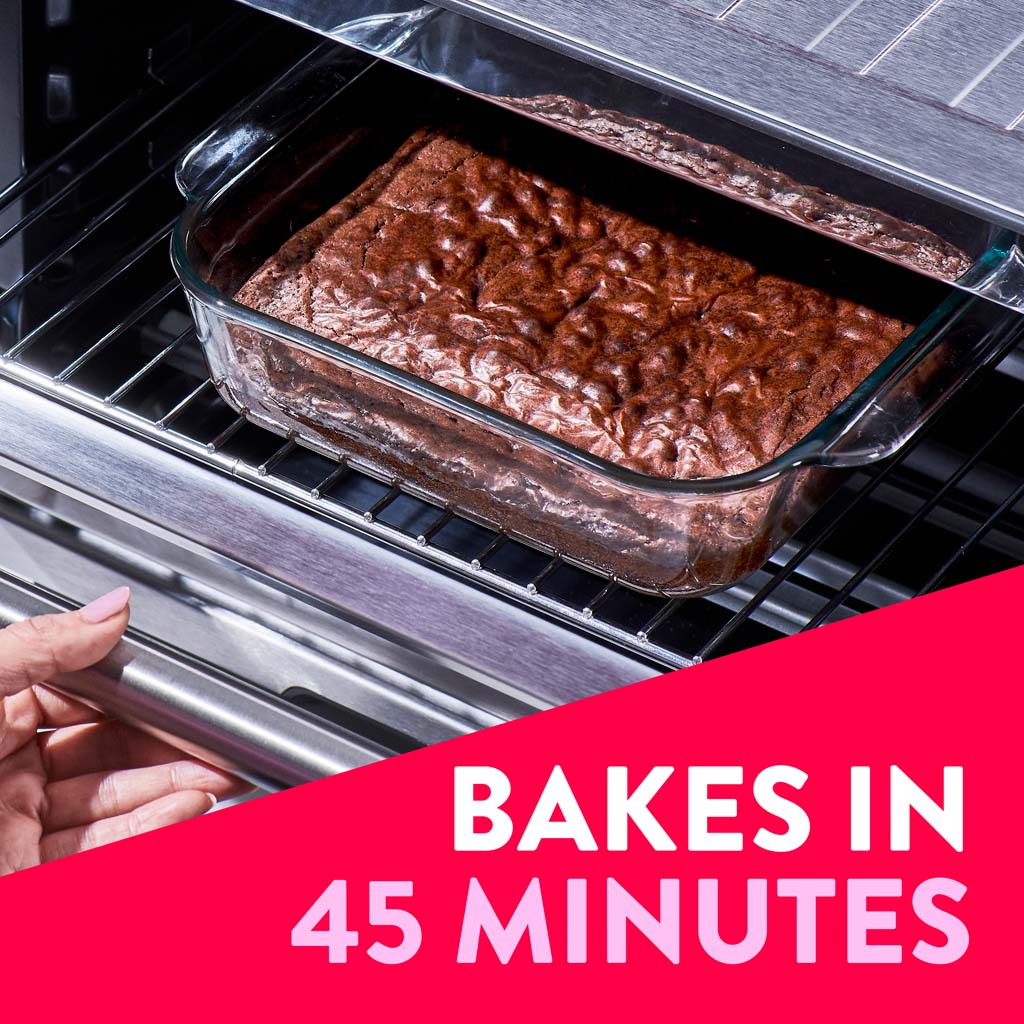 Bakes in 45 minutes