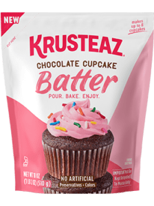 Chocolate cupcake batter