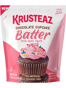 Chocolate cupcake batter